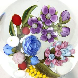 Small Lavender Floral Pwt by Clinton Smith